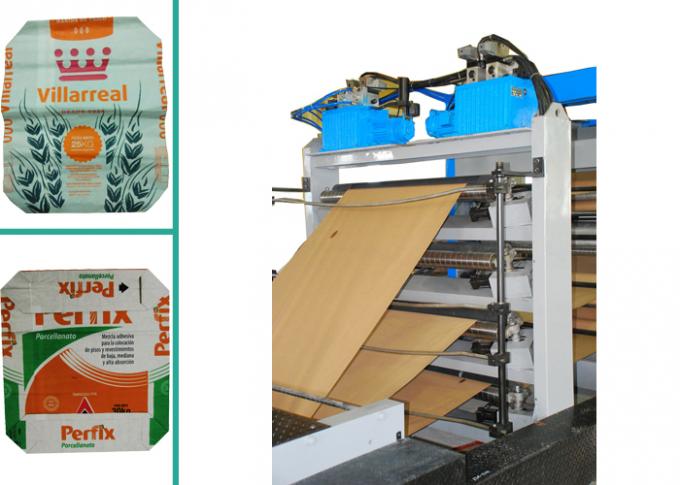Lime Bags Automatic Paper Bag Making Machine , Machines for Making Paper Bags