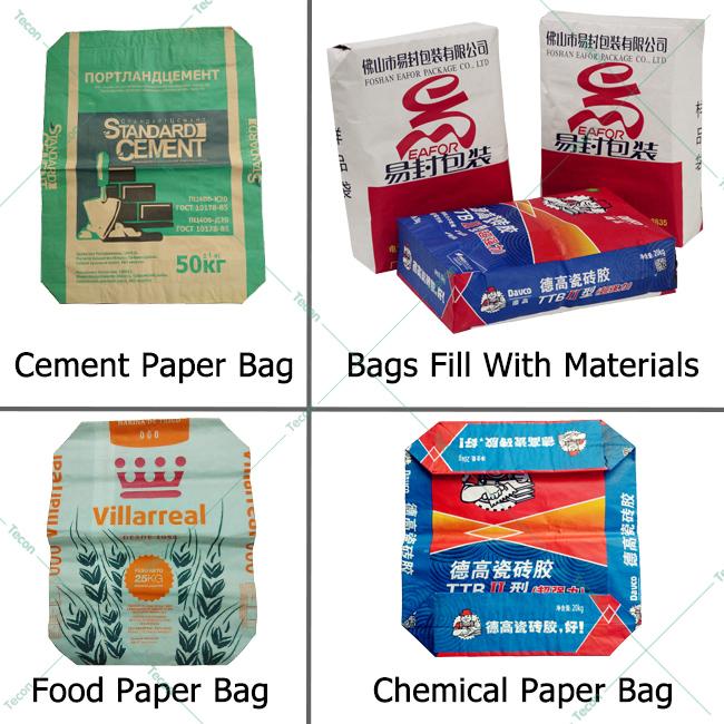 Gypsum Chemical Powder Paper Bag Machinery, 60000 Bags Per Day